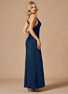 Lily Maxi Klänning Marin image4