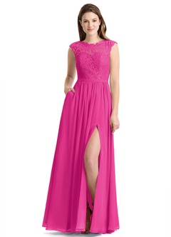 magenta bridesmaid dresses