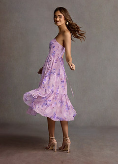 Gigi Purple Midi Dress image3