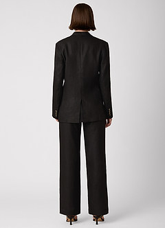 front 100% European Linen 2-Piece Suits