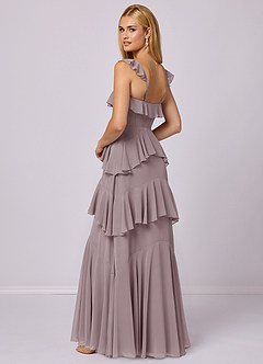 Barbie ♥ Azazie Bridesmaid Dresses Dusk A-Line Sweetheart Neckline Chiffon Dress image2