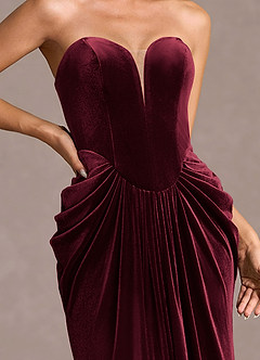 Sylvie Wine Maxi Gown image7