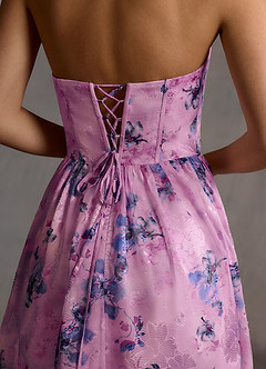 Gigi Purple Midi Dress image7