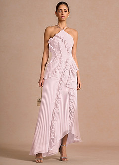 vestido Maxi Pó Rosa Hatsu image5