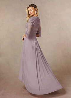 Azazie Anne Mother of the Bride Dresses Dusk Sheath Sweetheart Sequins Lace Dress image8
