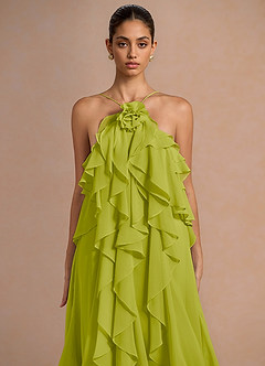 Montana Lemon Green Maxi Dress image6