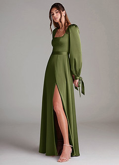 Leonia Olive Maxi Dress image5