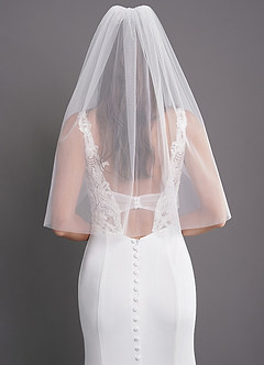 front Talia Elbow Length Veil