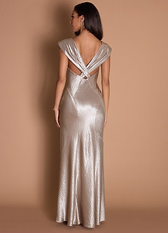 Maxi jurk Adrina Sandstone image5