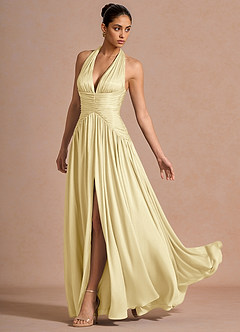 Hecate Maxi Klänning Citronsorbet image3