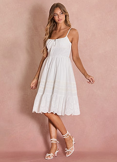 Vestido Blanco Midi Shelly image3