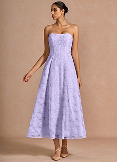 Aiselle Lilac Maxi Dress image3