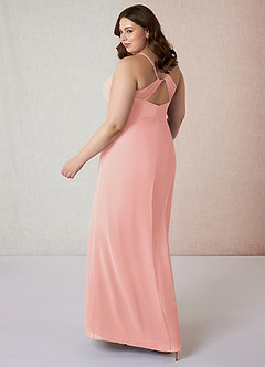 Azazie Blink Sprzedaż ostateczna Osłona Szyfon Długość podłogi Sukienka image9