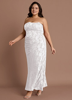 Robe Longue Crème Ezrena image9