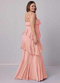 Barbie ♥ Azazie Bridesmaid Dresses Rosette A-Line Sweetheart Neckline Chiffon Dress image10