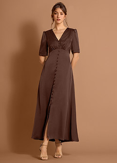 Enyra Black Midi Dress image3