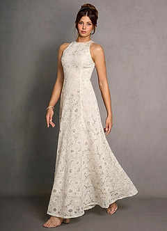 Vestido Blanco Largo Selira image4
