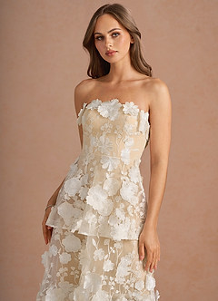 Maxi jurk Patricia Wit image6