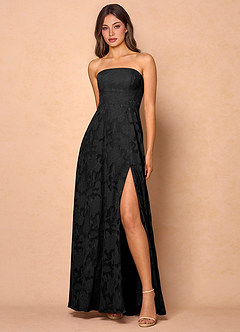 Dolores Black Maxi Dress image3