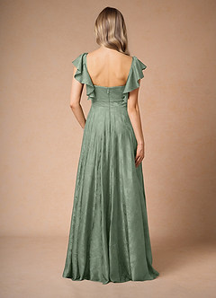 Aaliyah Sage Blue Maxi Dress image2