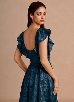Robe Longue Marine Fflur image6