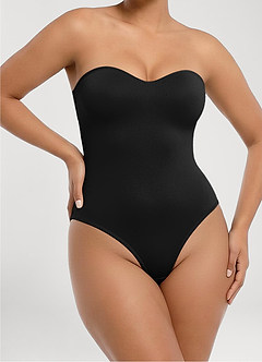 front Strapless shapewear met onzichtbare voorgevormde cups
