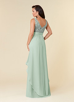 Azazie Xella Mother of the Bride Dresses Agave A-Line Lace Chiffon Dress image3