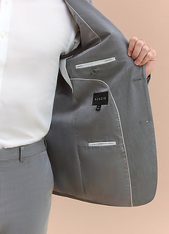 front William Grau Anzugjacke