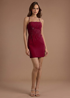 Eri Merlot Mini Dress image4