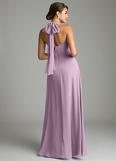 Azazie Tamira Suknie dla druhen Linia A Pofałdowany Szyfon Do ziemi Sukienka image8