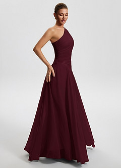 Sylvaine Wine Maxi Dress image6