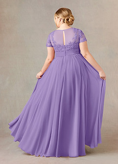 Azazie Annette Kleider für die Brautmutter A-Linie Spitze Chiffon Kleid Tahiti image8