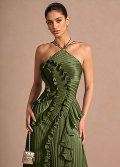 Hatsu Olive Maxi Dress image5