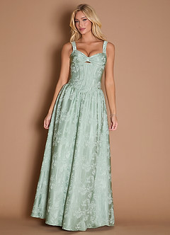 Giselle Maxi Klänning Soft Green image1
