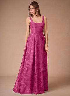 Althea Maxi Klänning Fuchsia image5