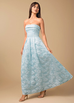 Clementine Pale Blue Maxi Dress image6