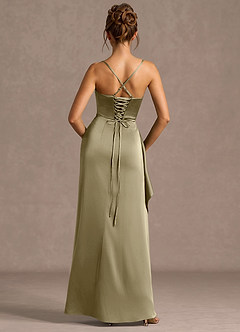 Thora Moosgrün Ballkleid image2