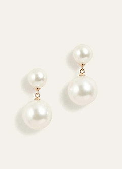 front Ensemble de bijoux en perles élégant