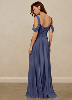 Christian Siriano Bridal for Azazie 1013 Bridesmaid Dresses Stormy A-Line Off the Shoulder Chiffon Dress image4