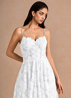 Gaelira Sky Blue Maxi Dress image5