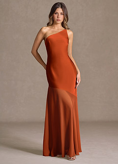 Maxi jurk Fatima Roest image7