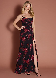 Angee Black Merlot Maxi Dress image5