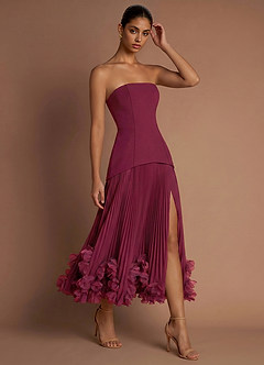 Marnie Merlot Midi Dress image5