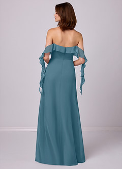 Barbie ♥ Azazie Bridesmaid Dresses Bermuda A-Line Off the Shoulder Chiffon Convertible Dress image6