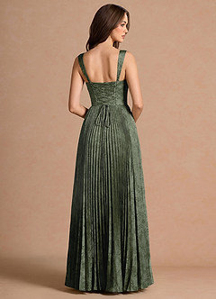 Robe Maxi Bleu Sauge Isonelle image2