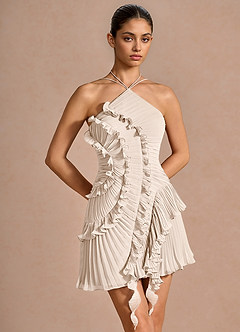 Hatsu Cream Mini Dress image5