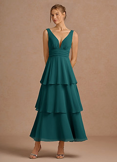 Robe Mi-Longue Paon Melisande image4