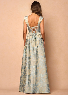 Runa Vintage Blue Maxi Dress image2