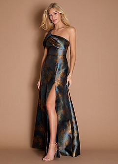 Juliana Teal Bronze 맥시 드레스 image6