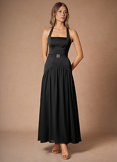 Seraphina Black Maxi Dress image1